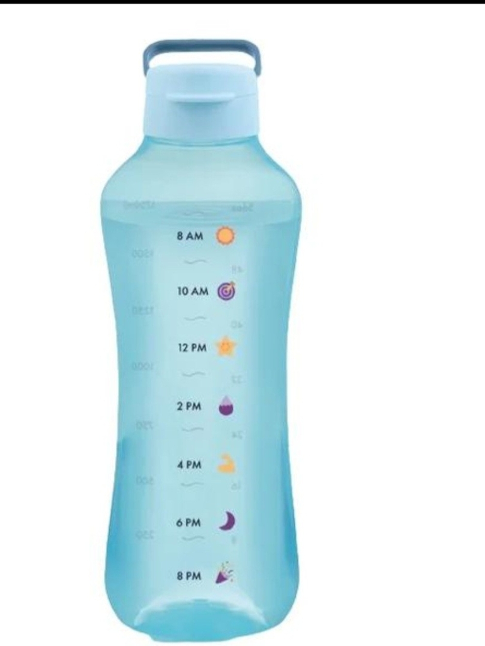 NEW Tupperware AquaVibe 2L Motivational Water Bottle